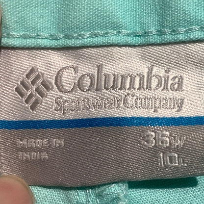Columbia PFG Men’s Teal Cotton Shorts Size 36W 10L — Fishing, Outdoor, Casual
