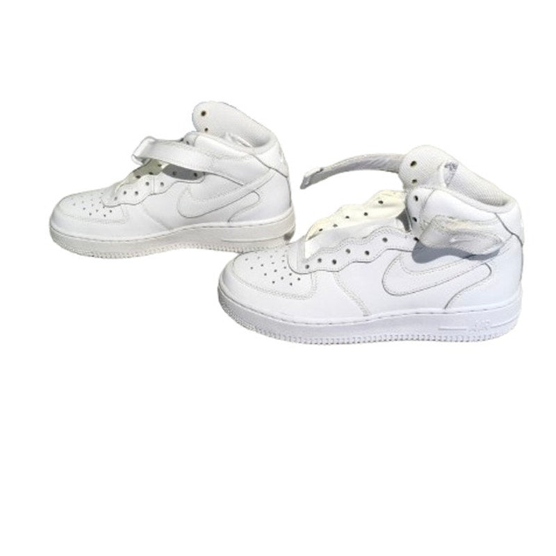 Nike Air Force 1 White Sneakers Size 6.5Y - Streetwear, Classic, Sporty