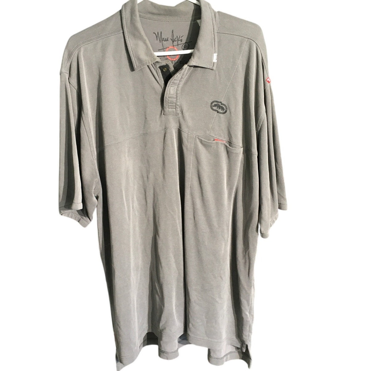 Ecko Gray Polo Shirt Men’s Size XL – Streetwear, Classic, Everyday
