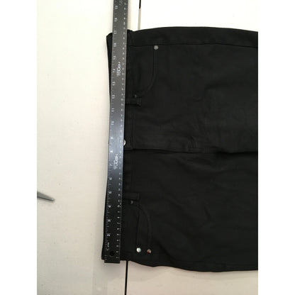 Liverpool Black Mid-Rise Cropped Pants  Size 14- Minimalist, Classic, Versatile
