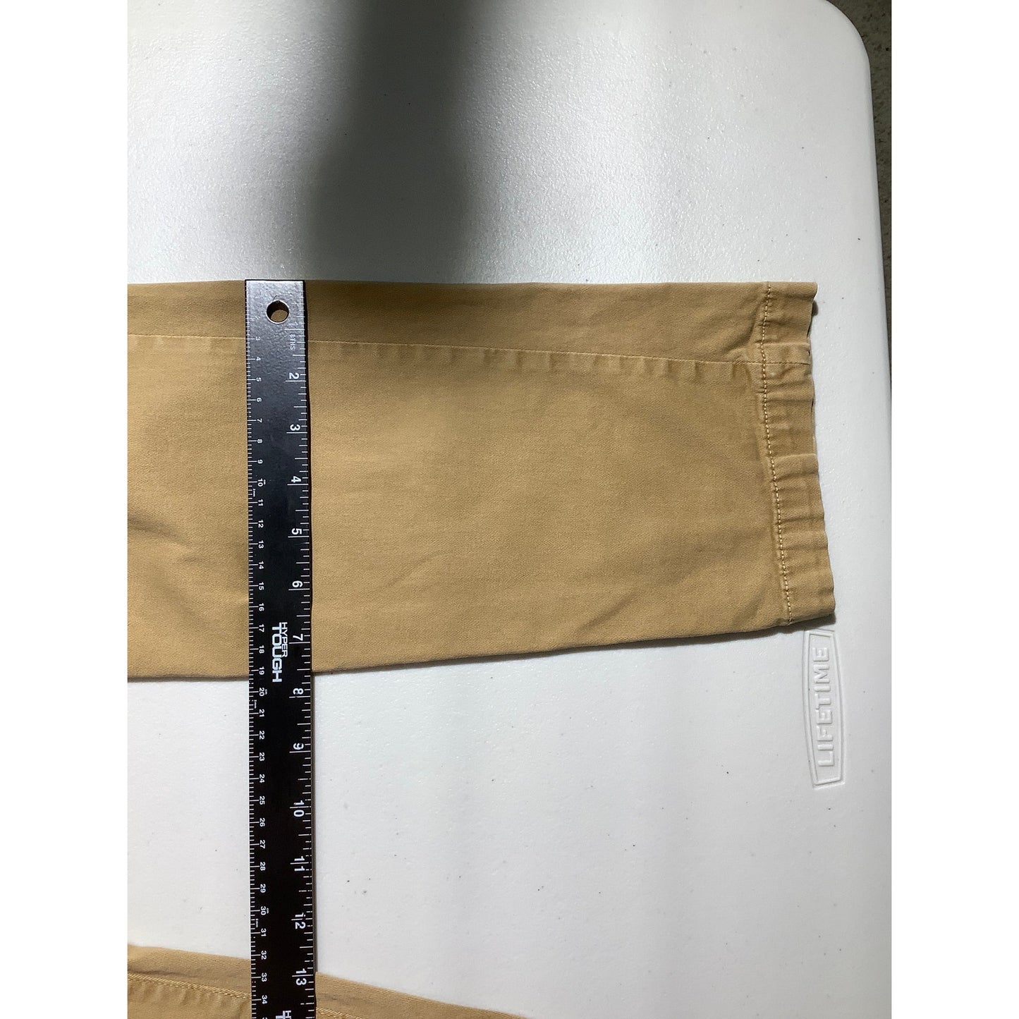 American Eagle Straight Khaki Pants Men’s Size 32W 34L– Classic, Stretch, Casual