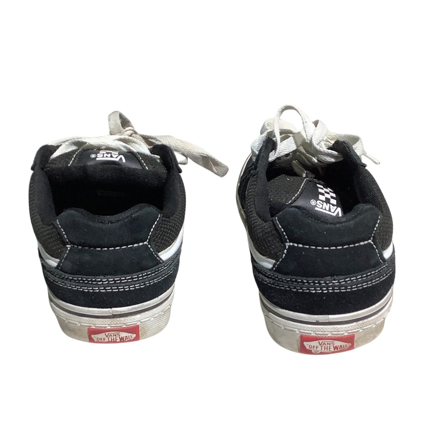 Vans Caldrone Black Suede Skate Shoes Men’s Size 8 – Classic, Casual, Low-Top