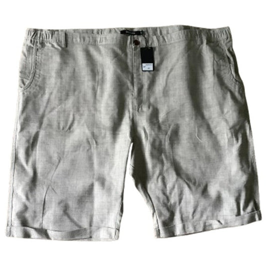 Bigdude 56" Waist Grey Shorts - Pockets, Relaxed Fit, New with Tags