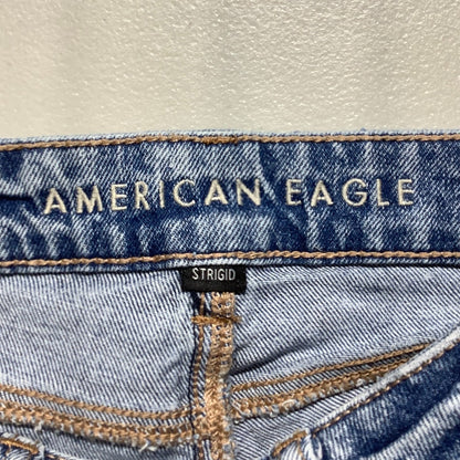 American Eagle Rigid Jean Shorts Women’s Size 000— Distressed, High Rise, Cutoff