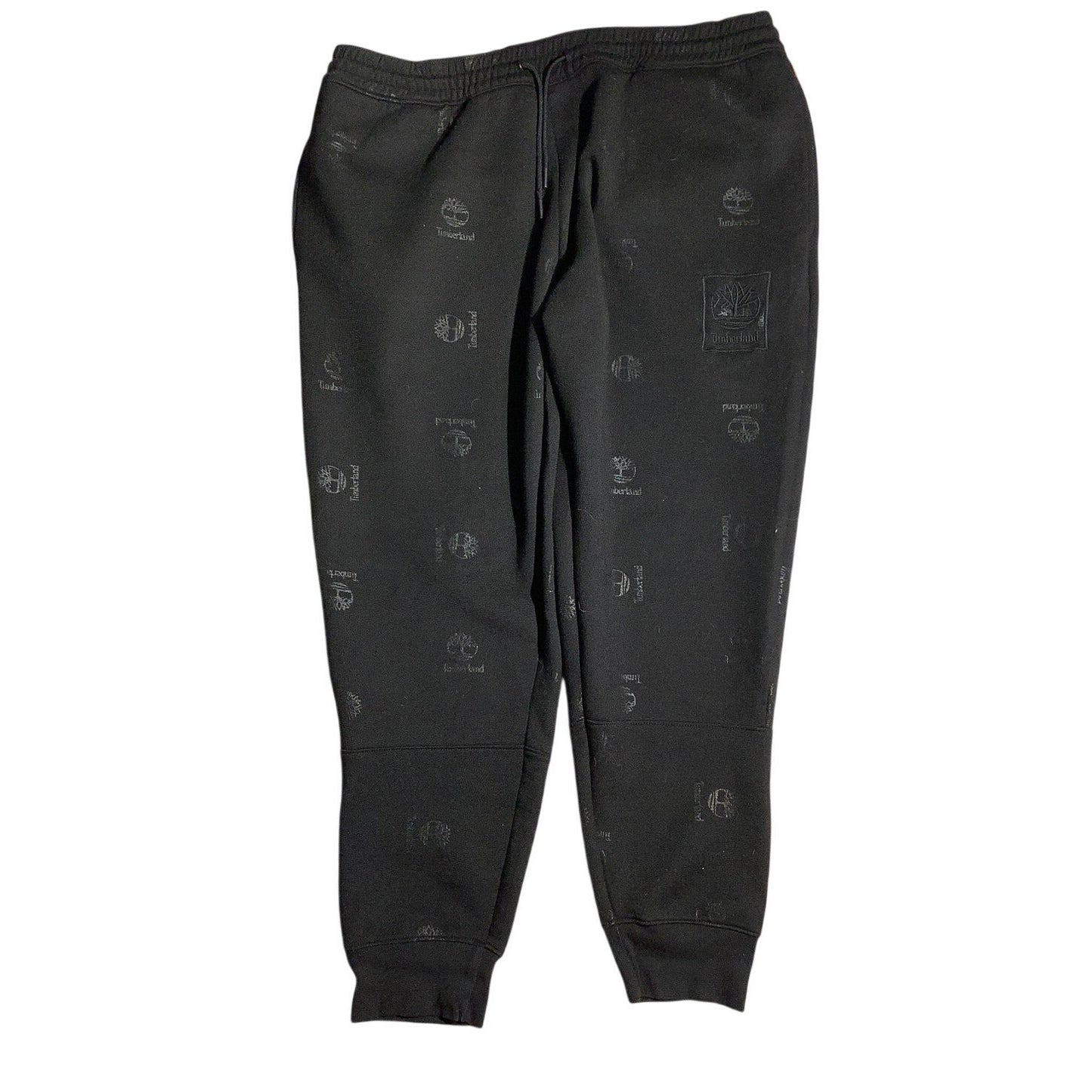 Timberland Black Logo Jogger Sweatpants Men’s XXL — Streetwear, Athletic, Casual