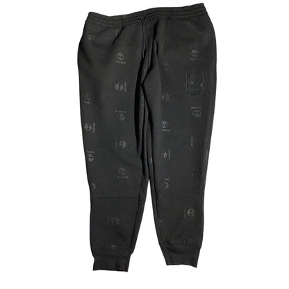 Timberland Black Logo Jogger Sweatpants Men’s XXL — Streetwear, Athletic, Casual