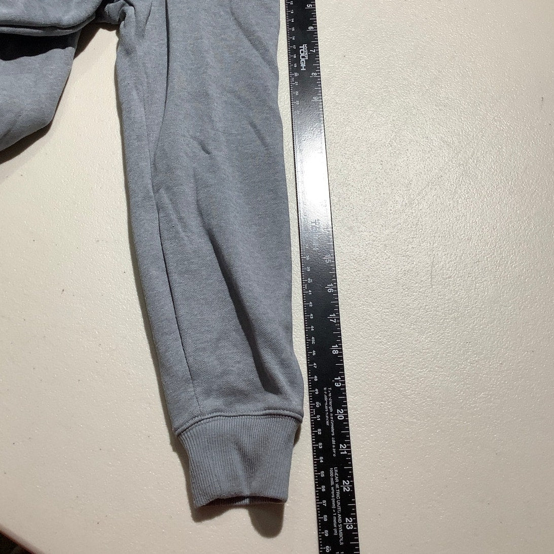 Columbia Light Gray Logo Fleece Hoodie Men’s Large — Outdoor, Athleisure, Casual