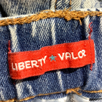 Liberty Valor Kids’ Jeans Size L 14/16 — Blue, Acid-Wash, Distressed