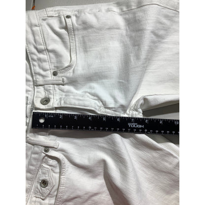 Banana Republic Women’s Capris Size 2 — White, Slim, Casual