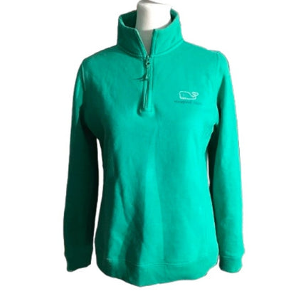 Vineyard Vines Green 1/4 Zip Pullover Size XS – Preppy, Minimalist, Coastal