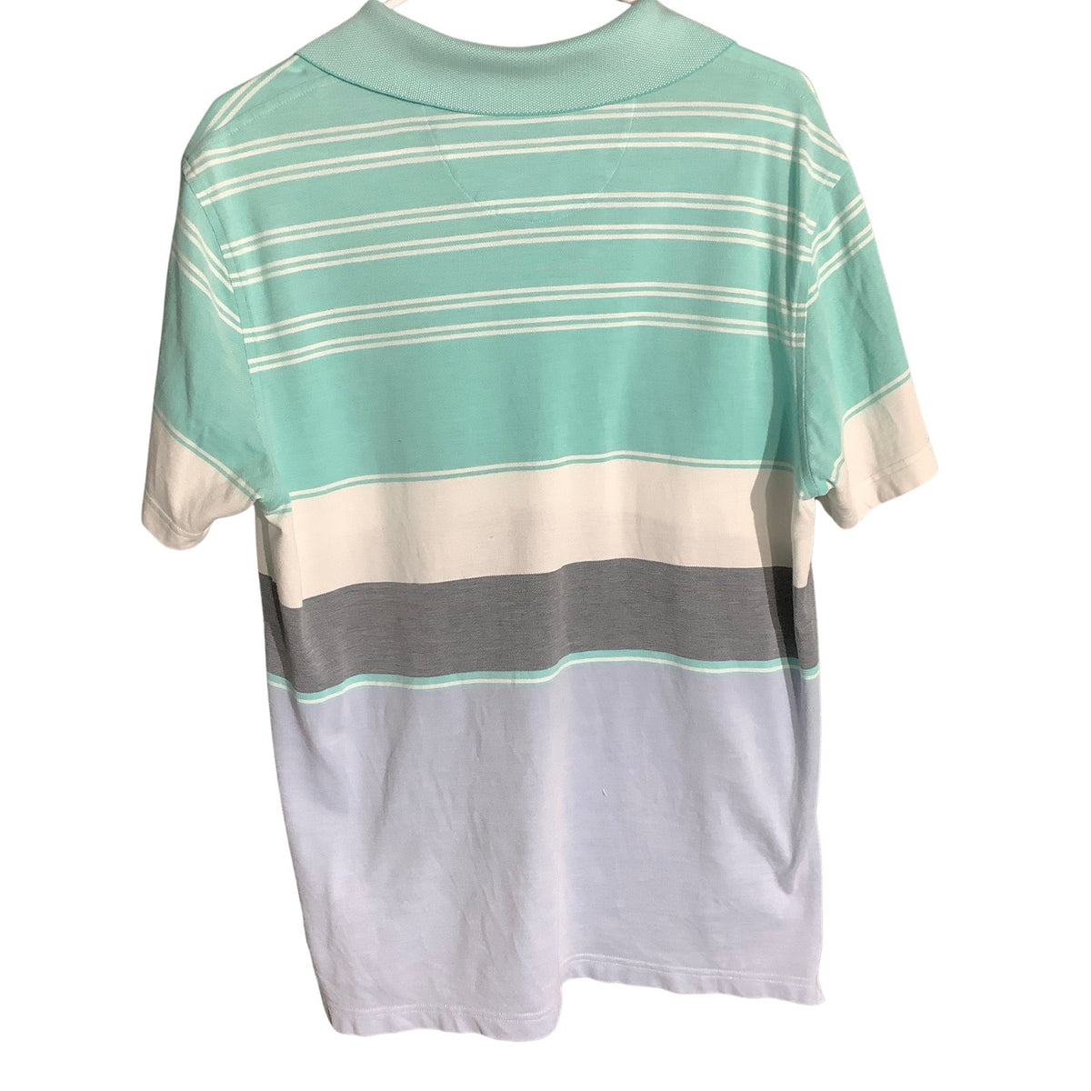 Brooks Brothers Men’s Large Cotton Slim Fit Striped Polo — Preppy, Golf, Coastal