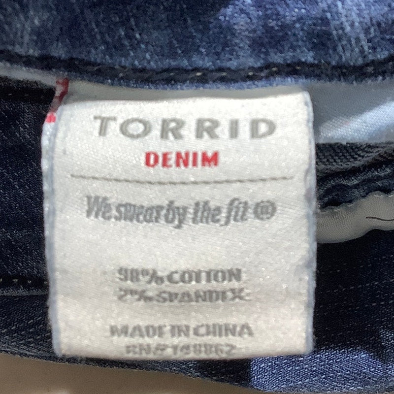 Torrid Denim Blue Skinny Jeans Women’s Size 14 — Casual, Stretch, Everyday