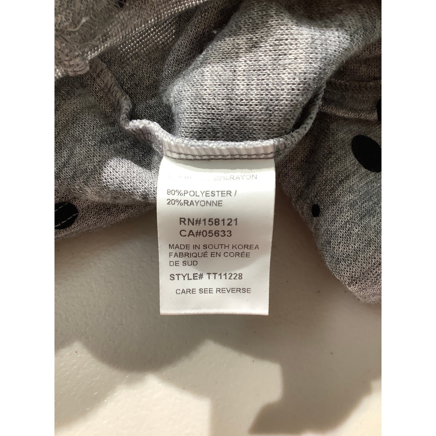 Trisha Tyler Long Sleeve Top Women’s Size Small – Casual, Lightweight, Polka Dot