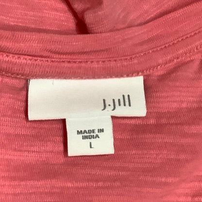 J. Jill Pink 3/4 Sleeve Top - Casual, Relaxed, Comfortable