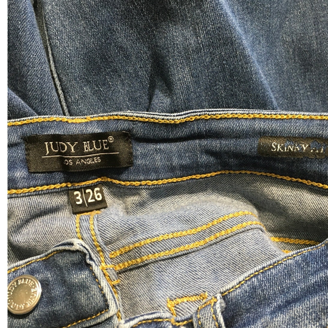 Judy Blue Distressed Jeans Size 3/26 - Grunge, Casual, Streetwear