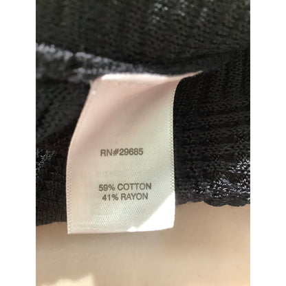 Pendleton Knit Tunic Sweater Women’s Size L Petite – Classic, Textured, Black