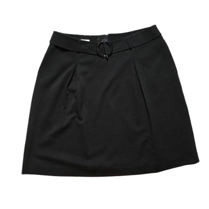Talbots Black Stretch Skirt Size 12P - Classic, Elegant, Office Chic