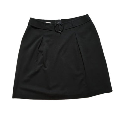 Talbots Black Stretch Skirt Size 12P - Classic, Elegant, Office Chic