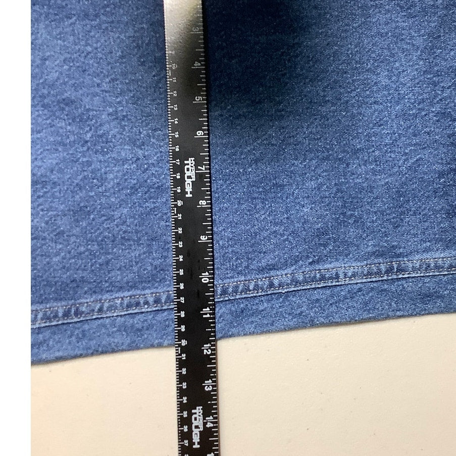 Carhartt Men's Blue Denim Jeans Size 52W 32L – Relaxed, Durable, Classic