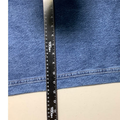 Carhartt Men's Blue Denim Jeans Size 52W 32L – Relaxed, Durable, Classic