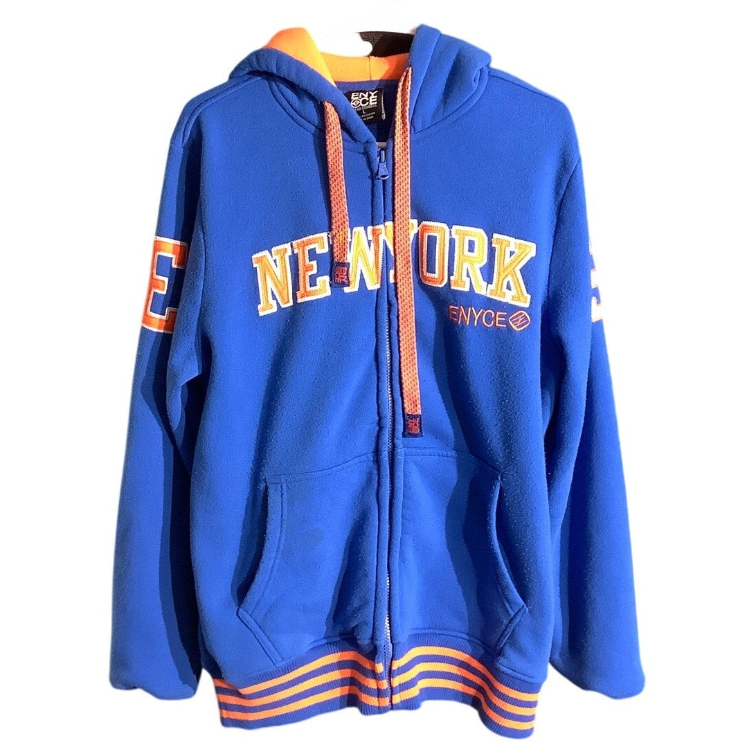Enyce New York Full Zip Hoodie Men’s Size Large — Y2K, Streetwear, Graphic