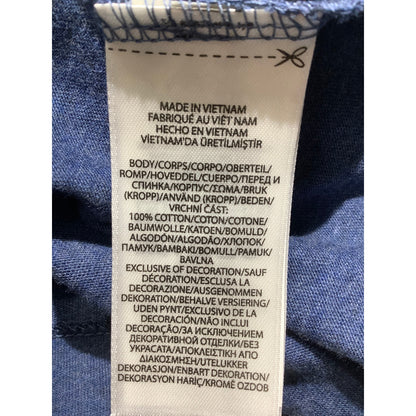 Polo Ralph Lauren Blue V-Neck T-Shirt Men’s Size L — Classic, Casual, Cotton