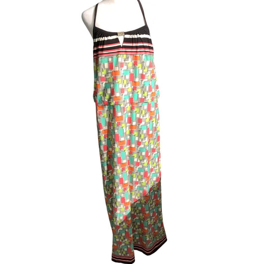 Scarlett Maxi Dress Women’s Size 14 – Multicolor, Geometric, Flowy