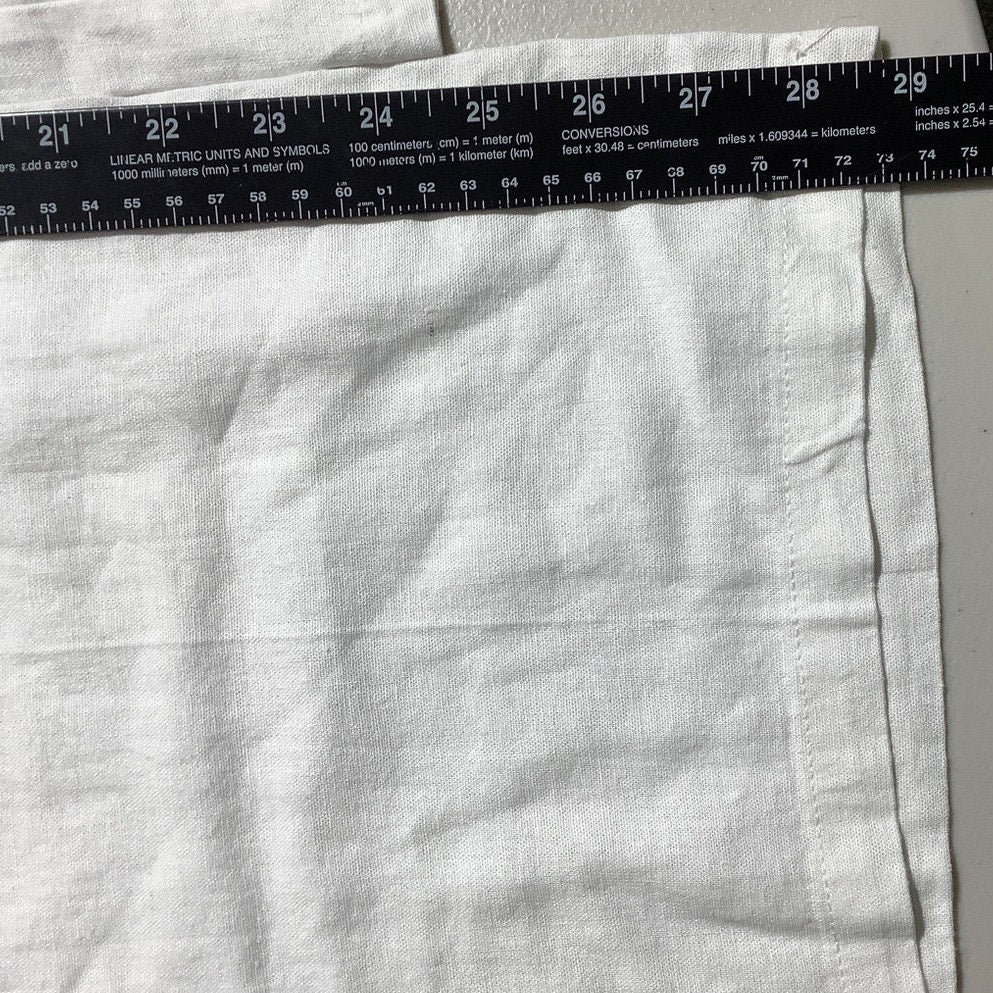 Land N Sea Linen Straight Leg Pants Women’s Size Small— Lightweight, Resort, NWT