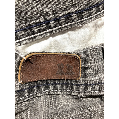 Rock Revival Gray Baggy Jeans Men’s 38W 32L — Streetwear, Relaxed, Y2K