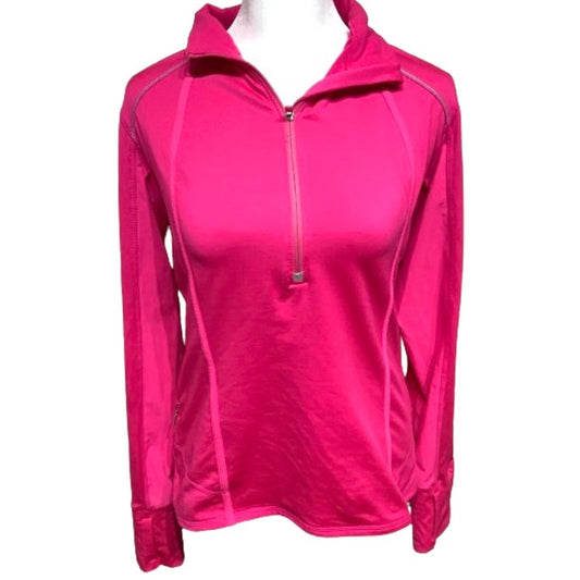 Athleta Pink Activewear Jacket - Sz S, Sporty, Vibrant, Comfortable