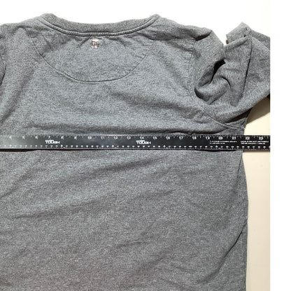 Calvin Klein Gray Rhinestone Logo Sweater Women’s XL — Y2K, Glam, Athleisure