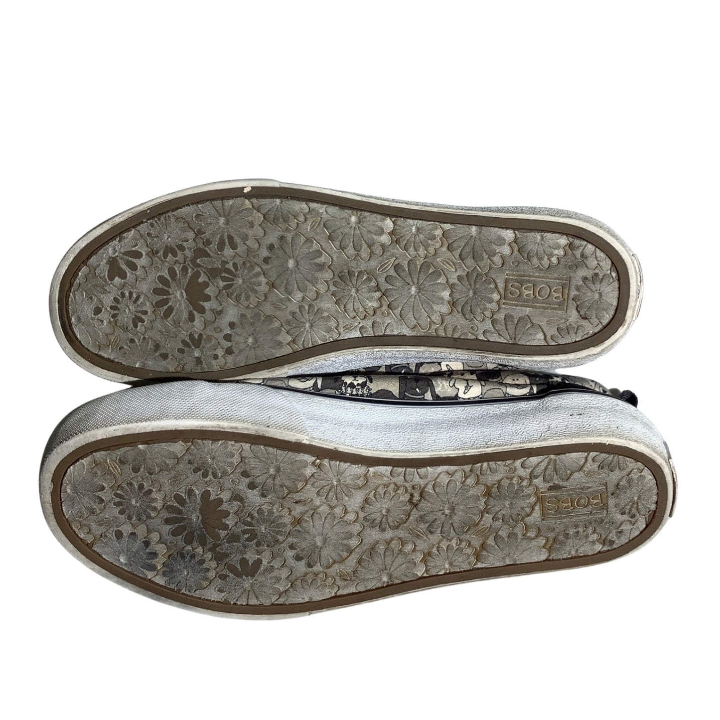 Skechers BOBS Dog Print Sneakers Women Size 8 — Casual, Animal Lover, Streetwear