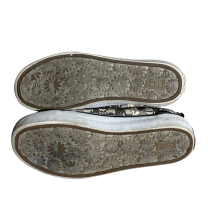 Skechers BOBS Dog Print Sneakers Women Size 8 — Casual, Animal Lover, Streetwear