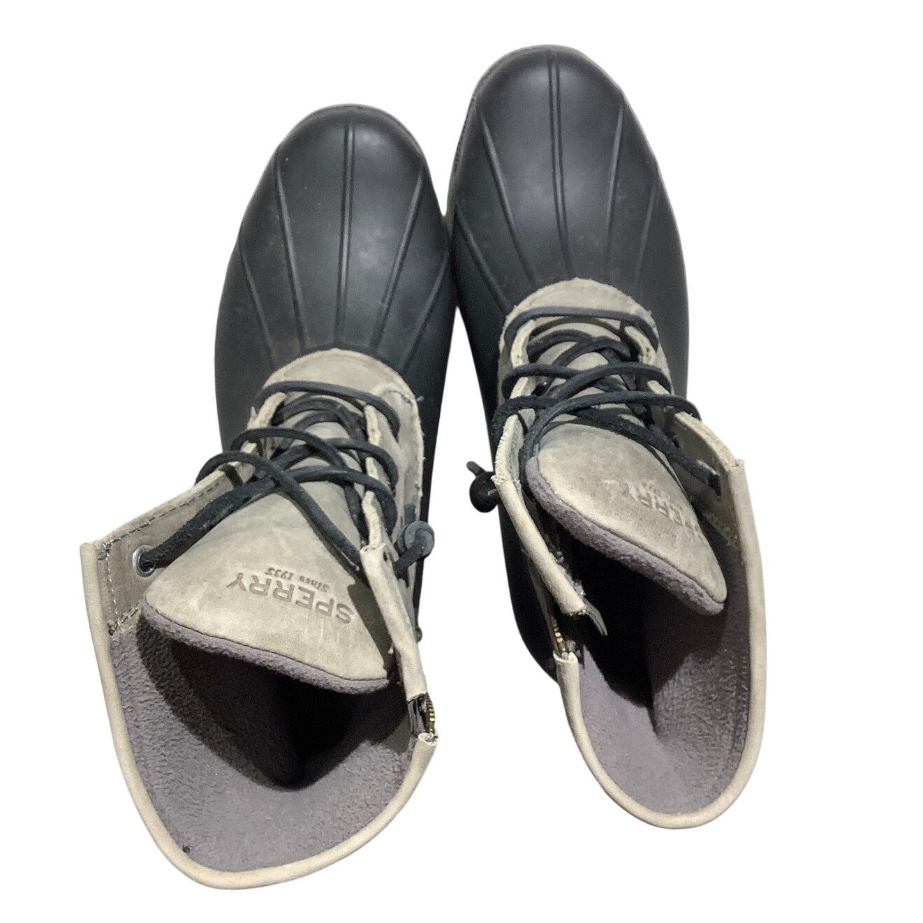 Sperry Saltwater Duck Boots Women’s Size 10M — Waterproof, Fleece Lined, Winter