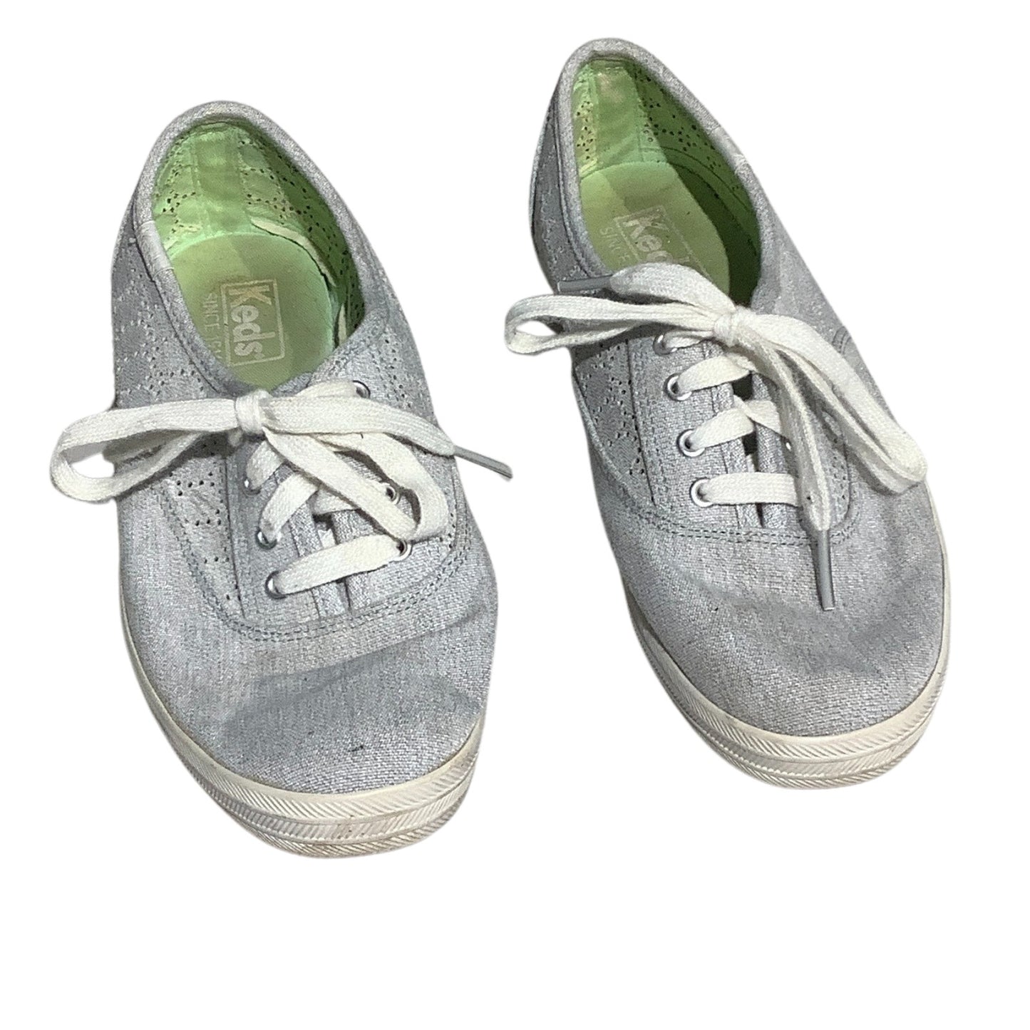 Keds Perforated Canvas Sneakers Women’s Size 6.5 – Casual, Lightweight, Lace-Up