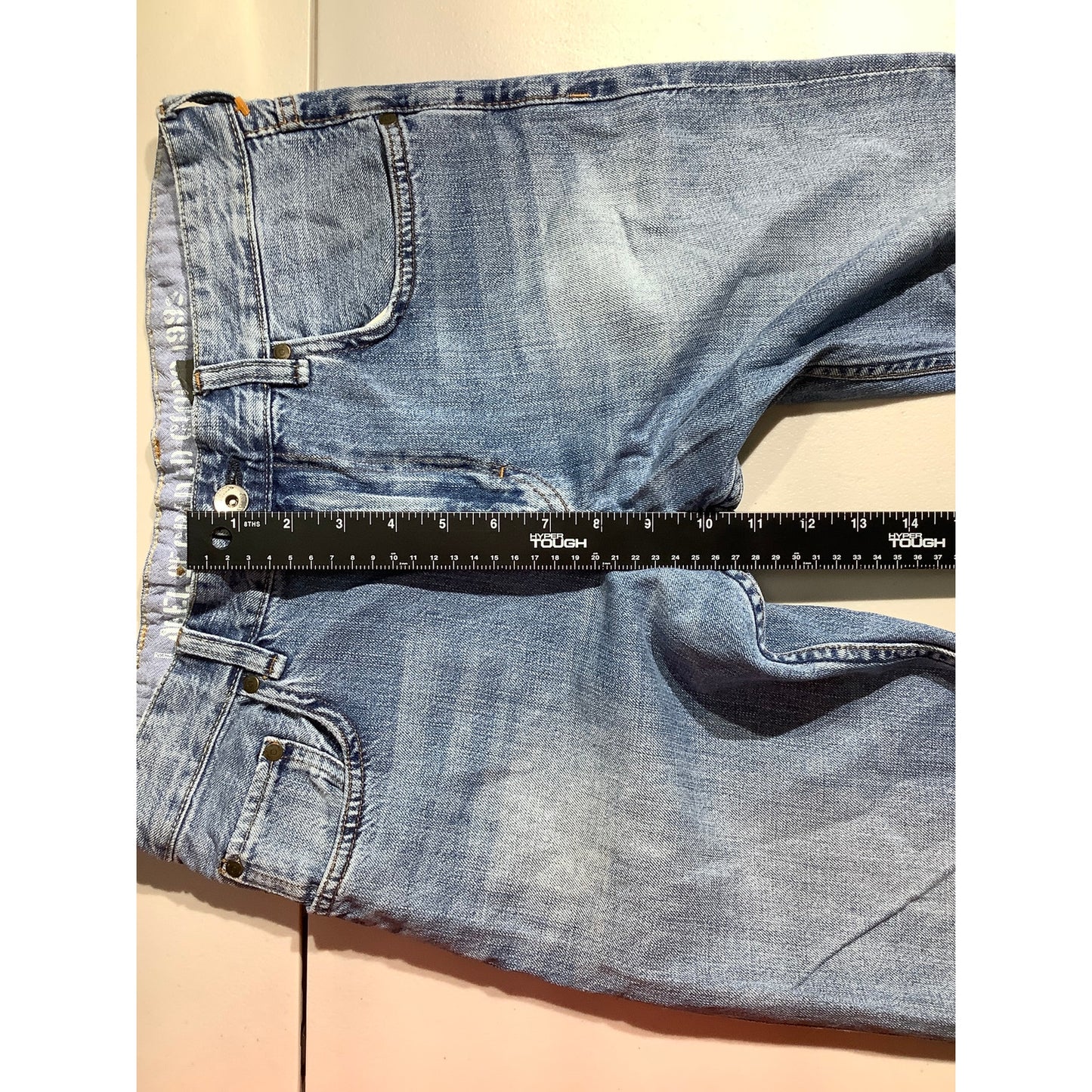 Label of Graded Goods Jeans Size 14Y – Light Wash, Straight, Cotton