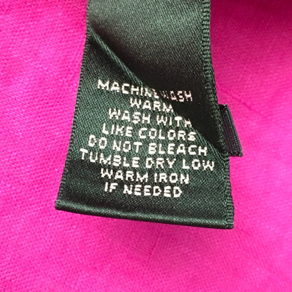 Lauren Ralph Lauren Magenta Button-Up Shirt - Classic, Preppy, Office Siren