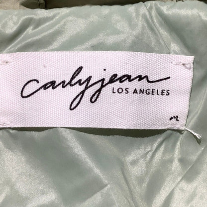 Carly Jean Light Green Button-Up Shirt Jacket M – Minimalist, Preppy, Streetwear