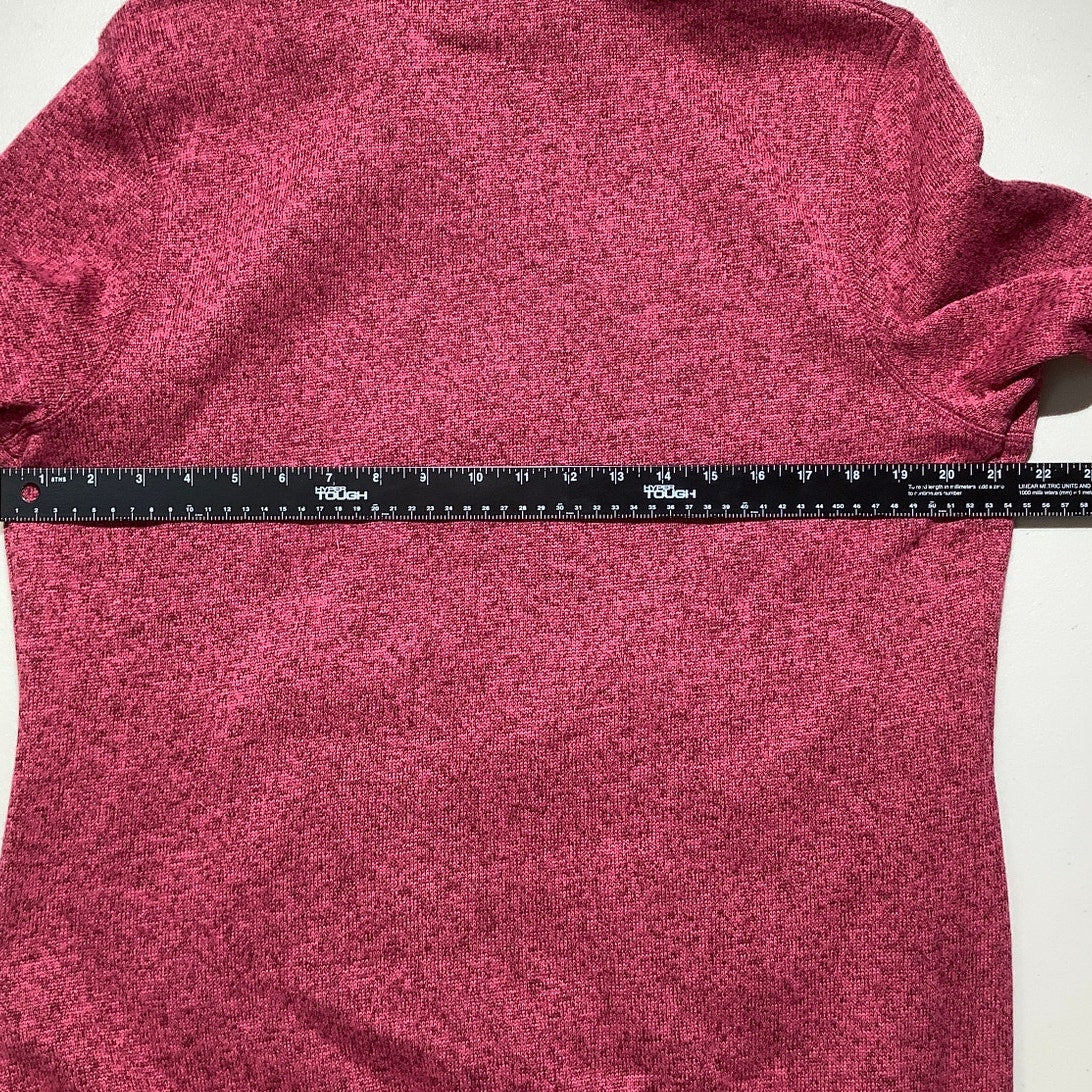 SwissTech Heathered Fleece Jacket Women XL 16–18 — Outdoor, Cozy, Casual