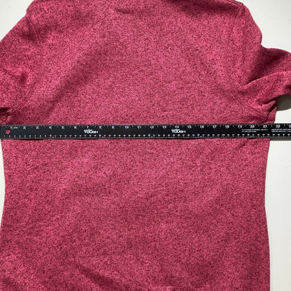 SwissTech Heathered Fleece Jacket Women XL 16–18 — Outdoor, Cozy, Casual