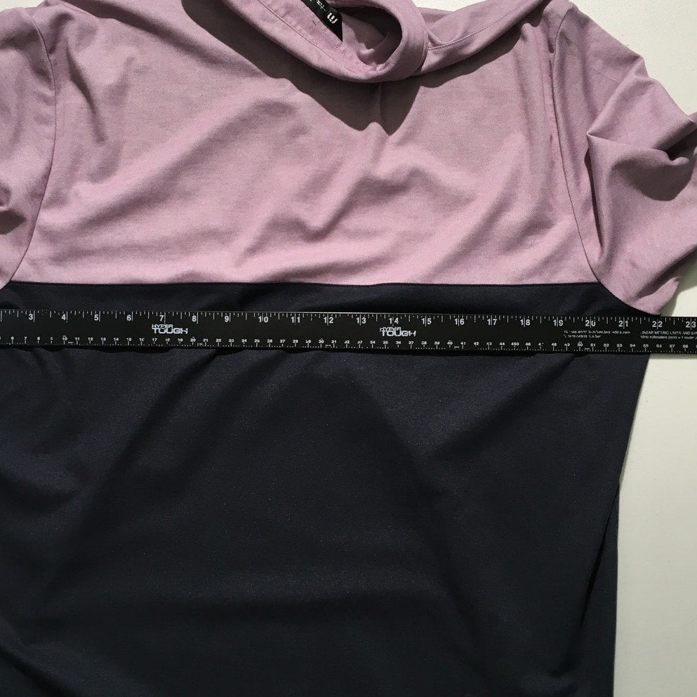 Travis Mathew Light Purple & Black Polo Size XL - Preppy, Sporty, Classic