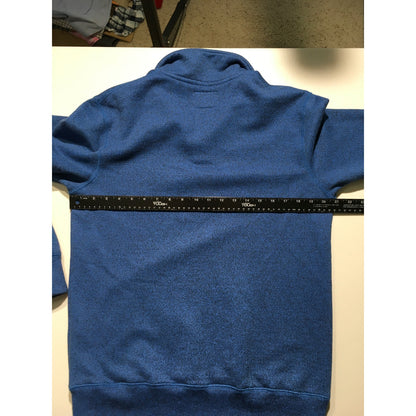 Roots Light Blue 1/4 Zip Pullover Size S – Athleisure, Minimalist, Cozy
