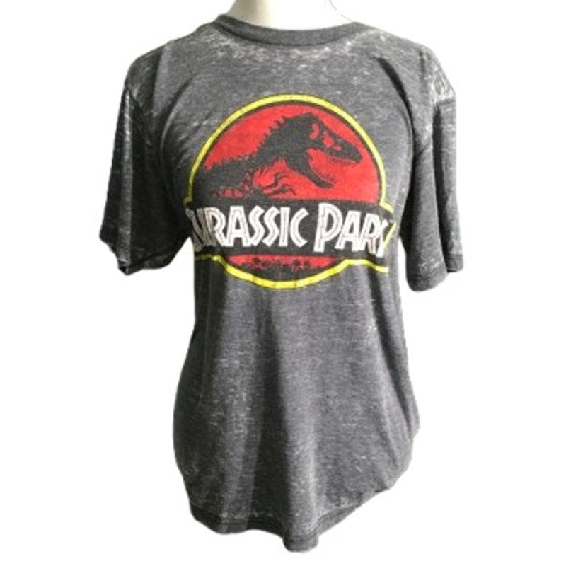 Jurassic Park Gray Graphic Tee Size M – Grunge, Y2K, Streetwear
