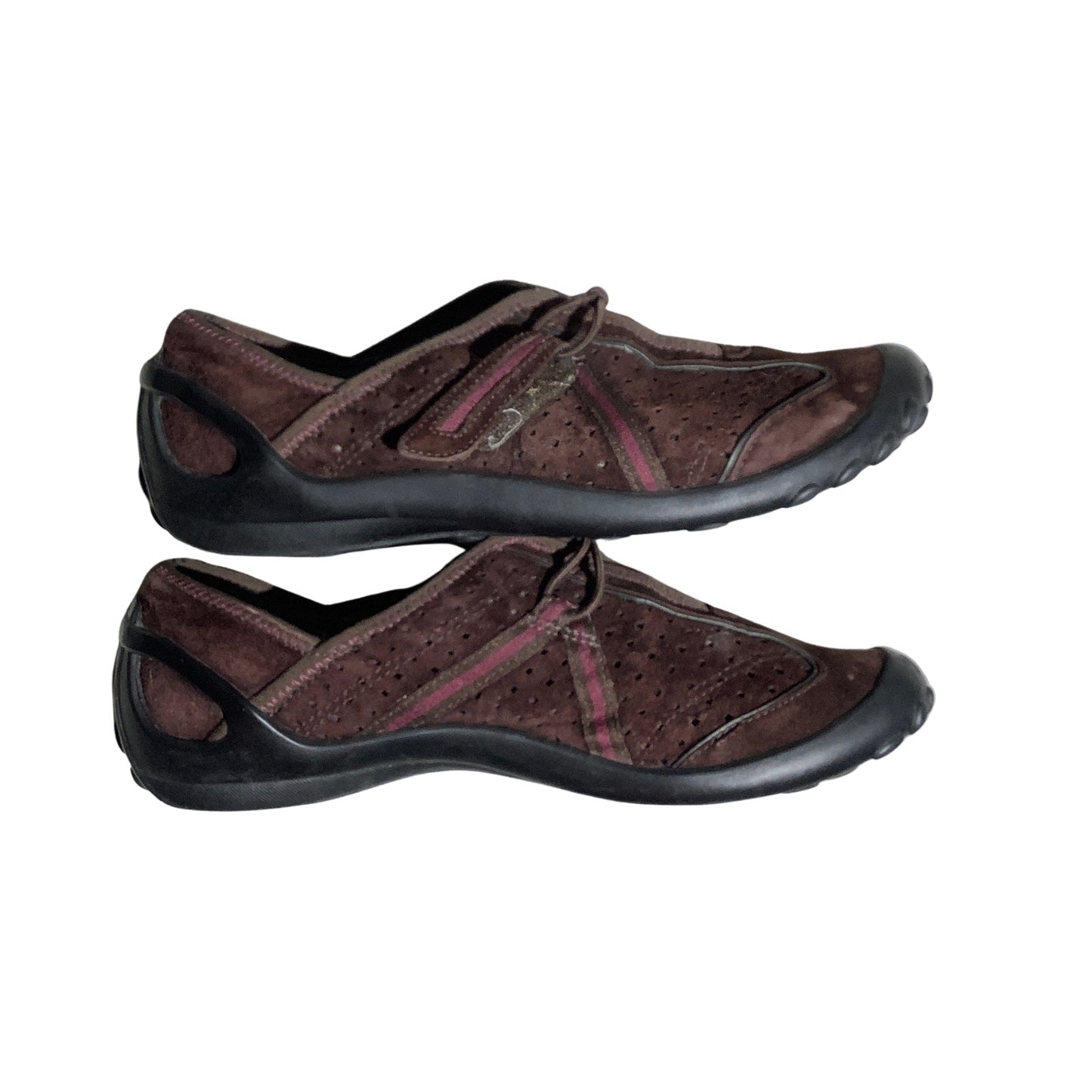 Clarks Privo Tequini Shoes Women Size 11.5/12 Burgundy —Comfort, Walking, Casual