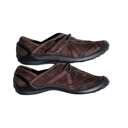 Clarks Privo Tequini Shoes Women Size 11.5/12 Burgundy —Comfort, Walking, Casual