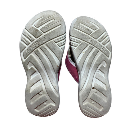 Speedo Pink White Flip Flops Women’s Size 7 — Beach, Swim, Coastal