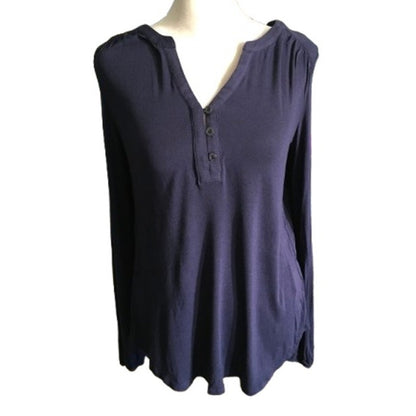 Lilly Pulitzer Navy Top Size S - Classic, Preppy, Minimalist