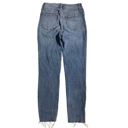 J.Crew Light Wash Jeans Women’s Size 26 – High-Rise, Skinny, Distressed