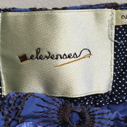 Anthropologie Elevenses Floral Shorts Size 2 - Cottagecore, Whimsical, Summer