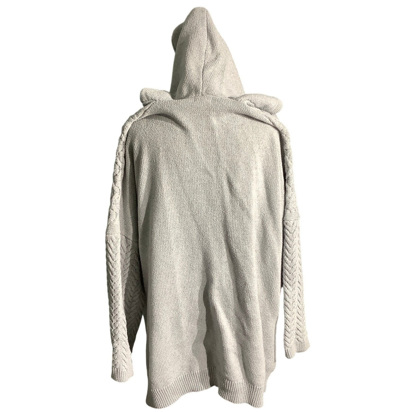 POL Wool Blend Oversized Cable Knit Sweater Women’s Size S/M— Cozy, Boho, Chunky